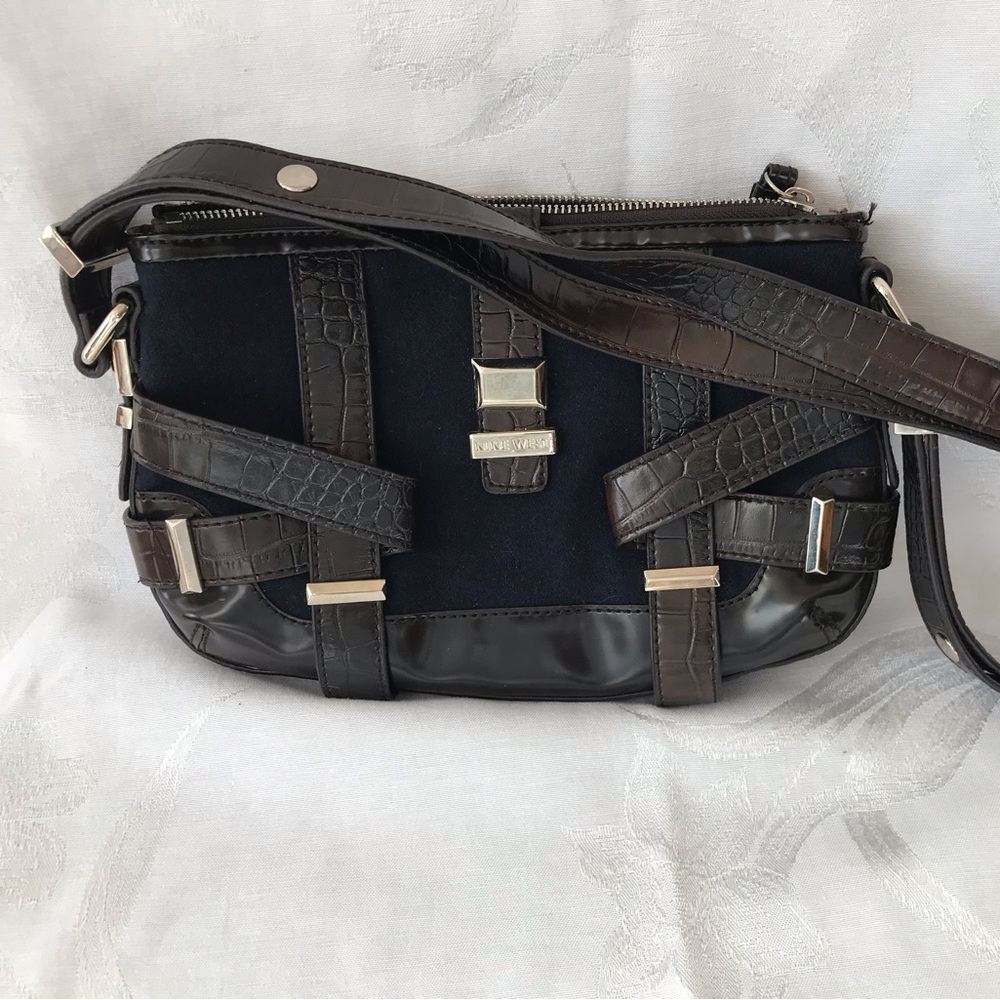 Nine West Black & Navy Small Purse